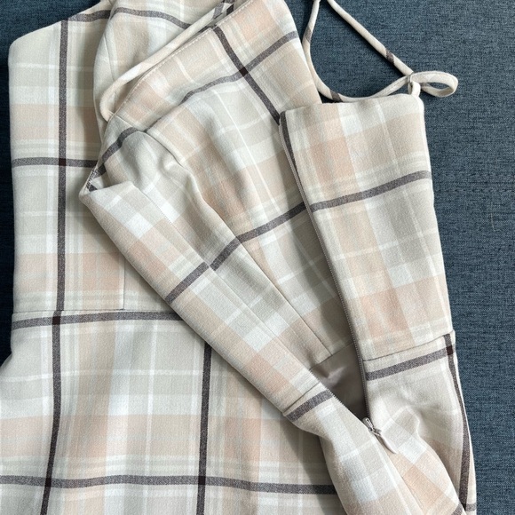Wilfred Plaid Classic Mini Dress | S - Picture 6 of 11
